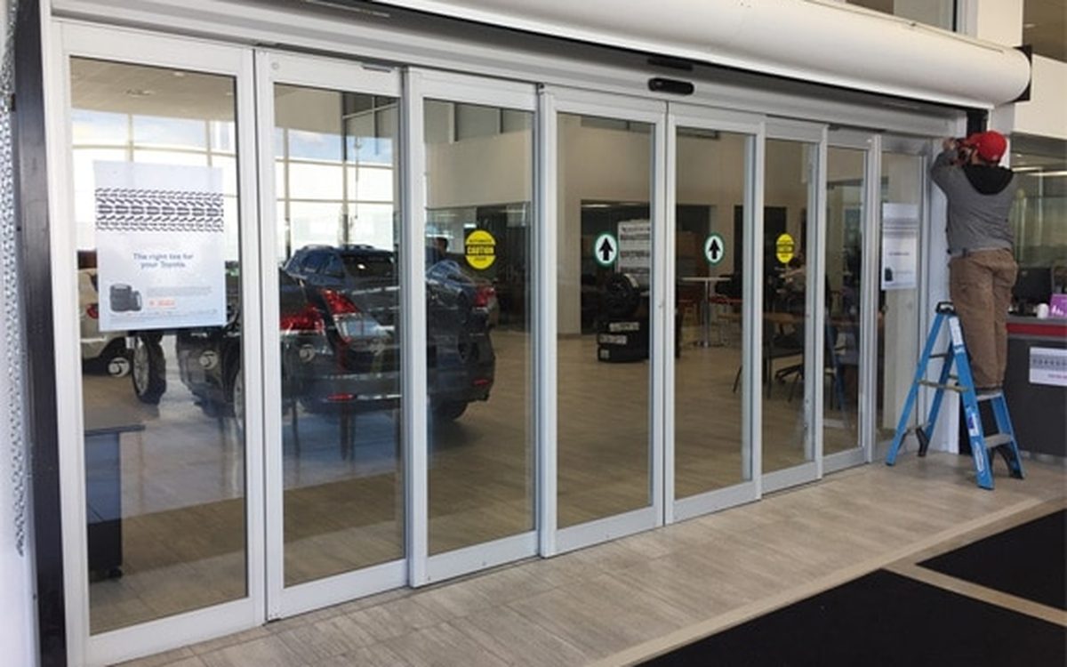 Puertas automáticas y control de accesos